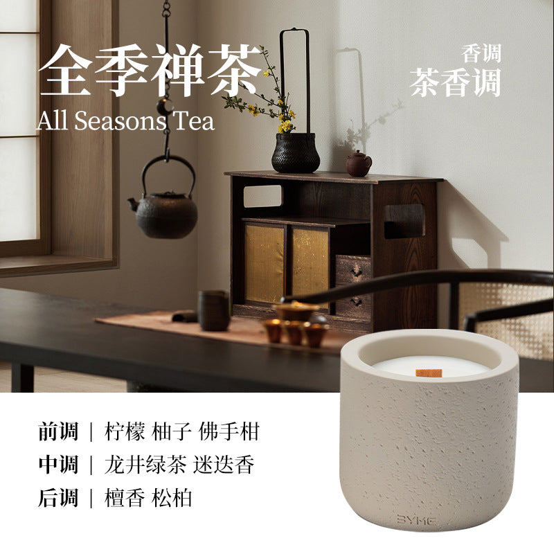Cement Cup Soy Candle