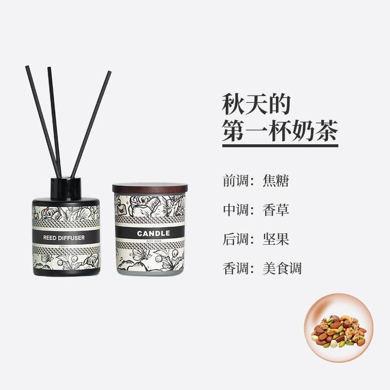 Coffee & Tea Soy Candle Gift Set