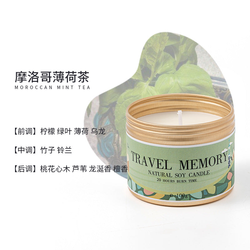 Aluminum Jar Soy Candle Gift Set