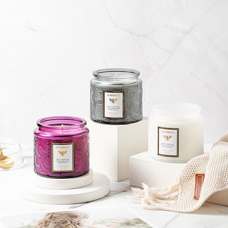 Starry Sky Glass Soy Candle