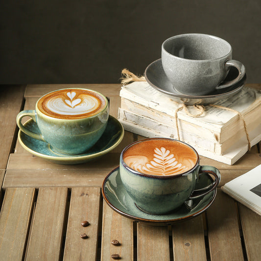 Kiln-Glazed Ceramic Coffee Mug