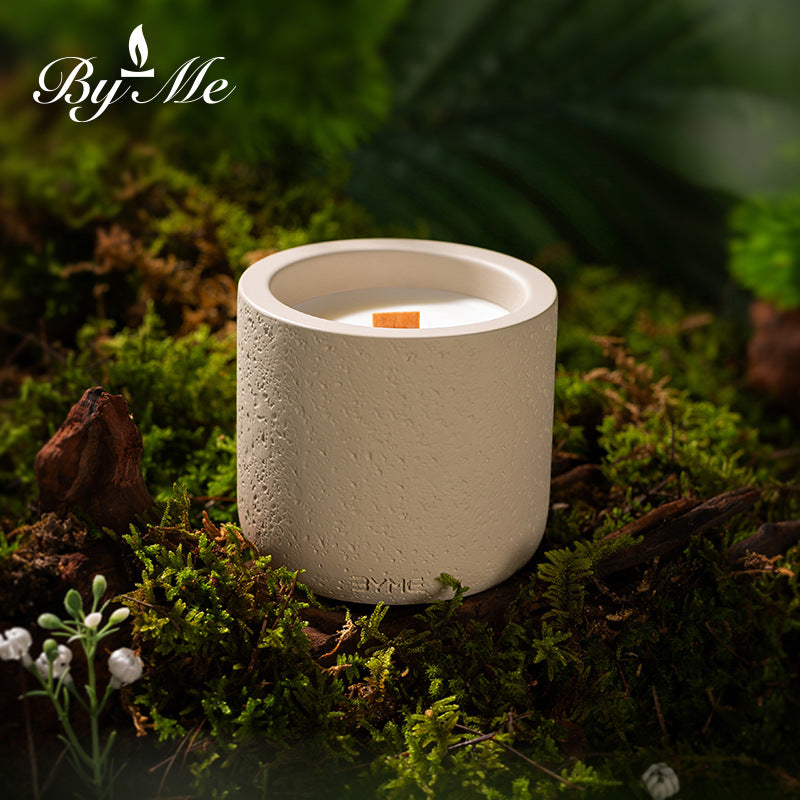 Cement Cup Soy Candle