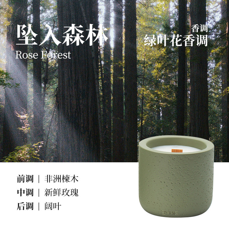 Cement Cup Soy Candle