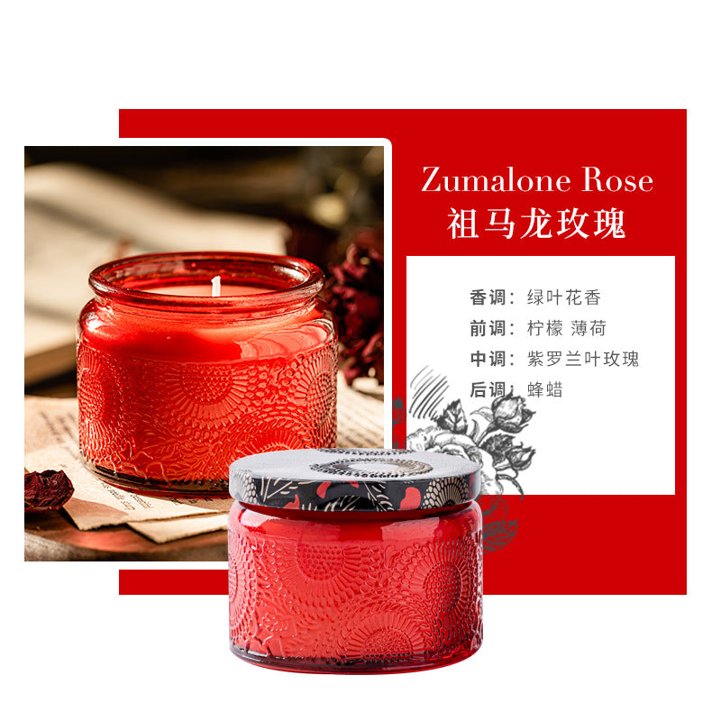 Starry Sky Glass Soy Candle
