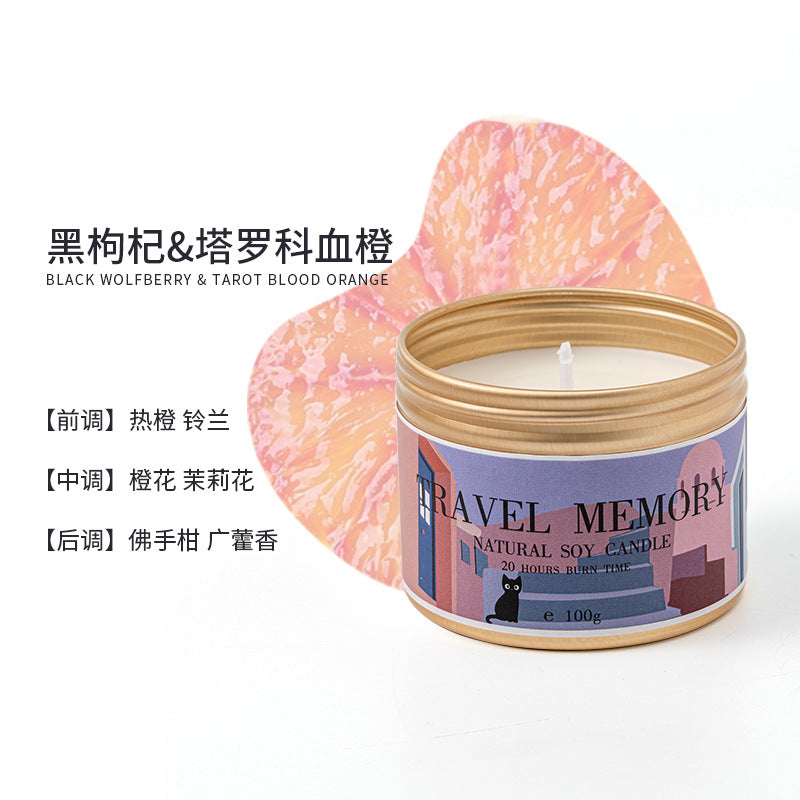 Aluminum Jar Soy Candle Gift Set