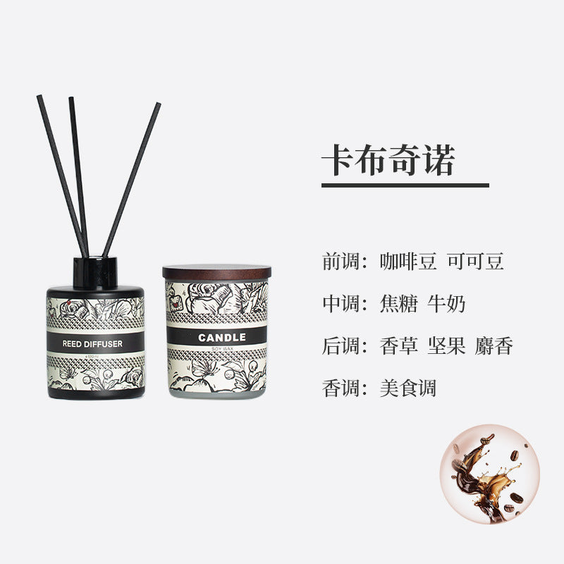 Coffee & Tea Soy Candle Gift Set