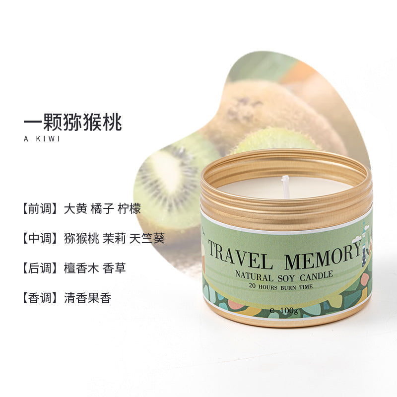 Aluminum Jar Soy Candle Gift Set