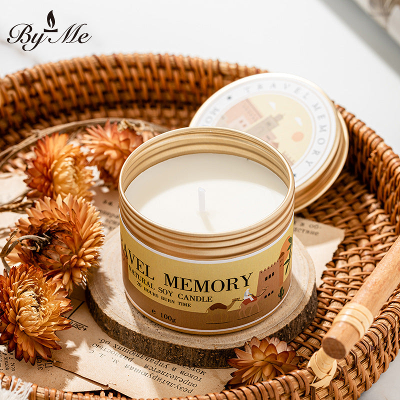 Aluminum Jar Soy Candle Gift Set