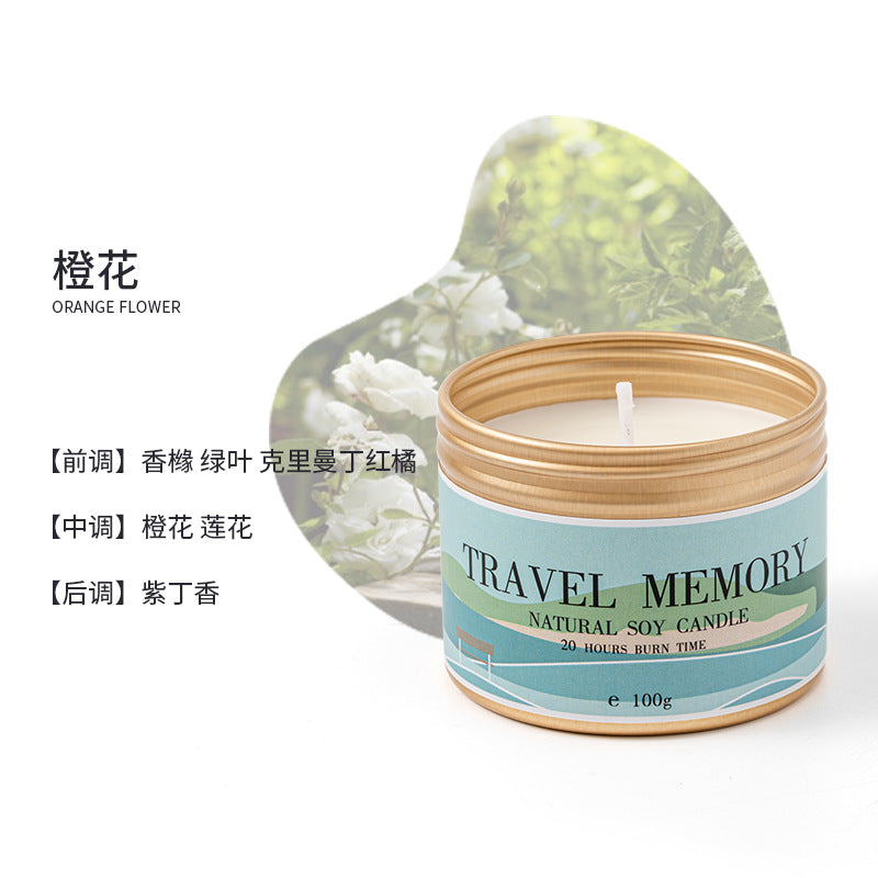 Aluminum Jar Soy Candle Gift Set