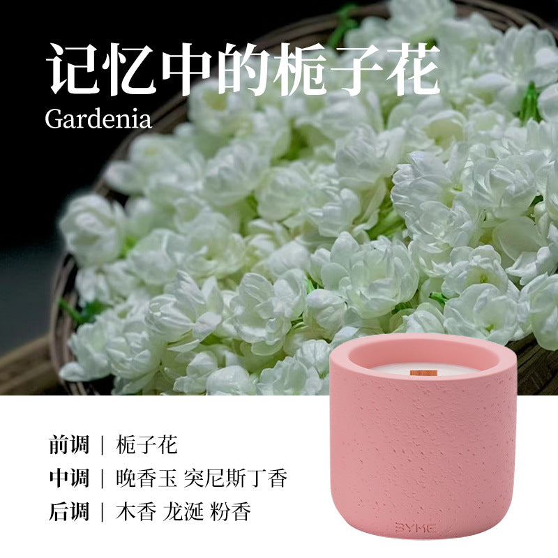 Cement Cup Soy Candle