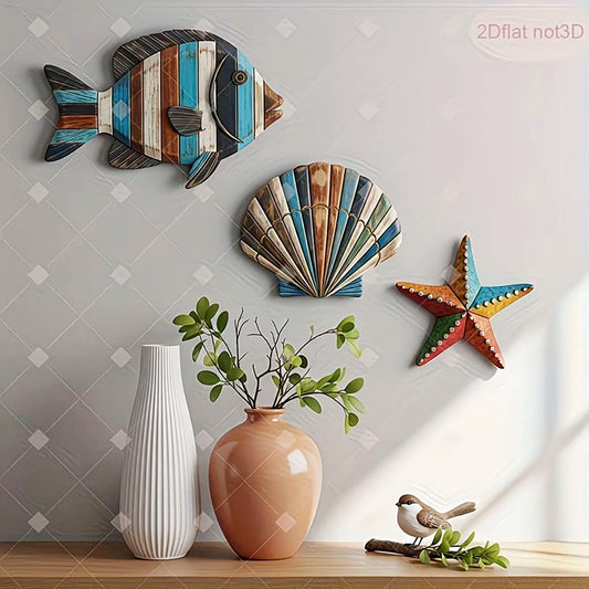 Coastal Ocean Wall Decor Set