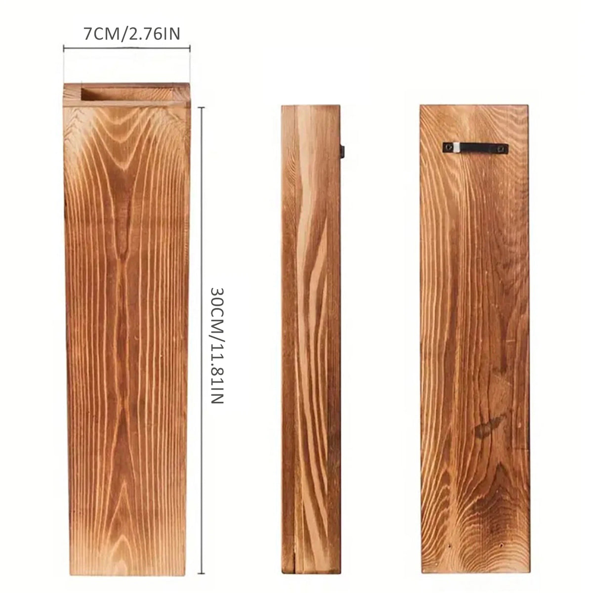 Wooden Wall Planter