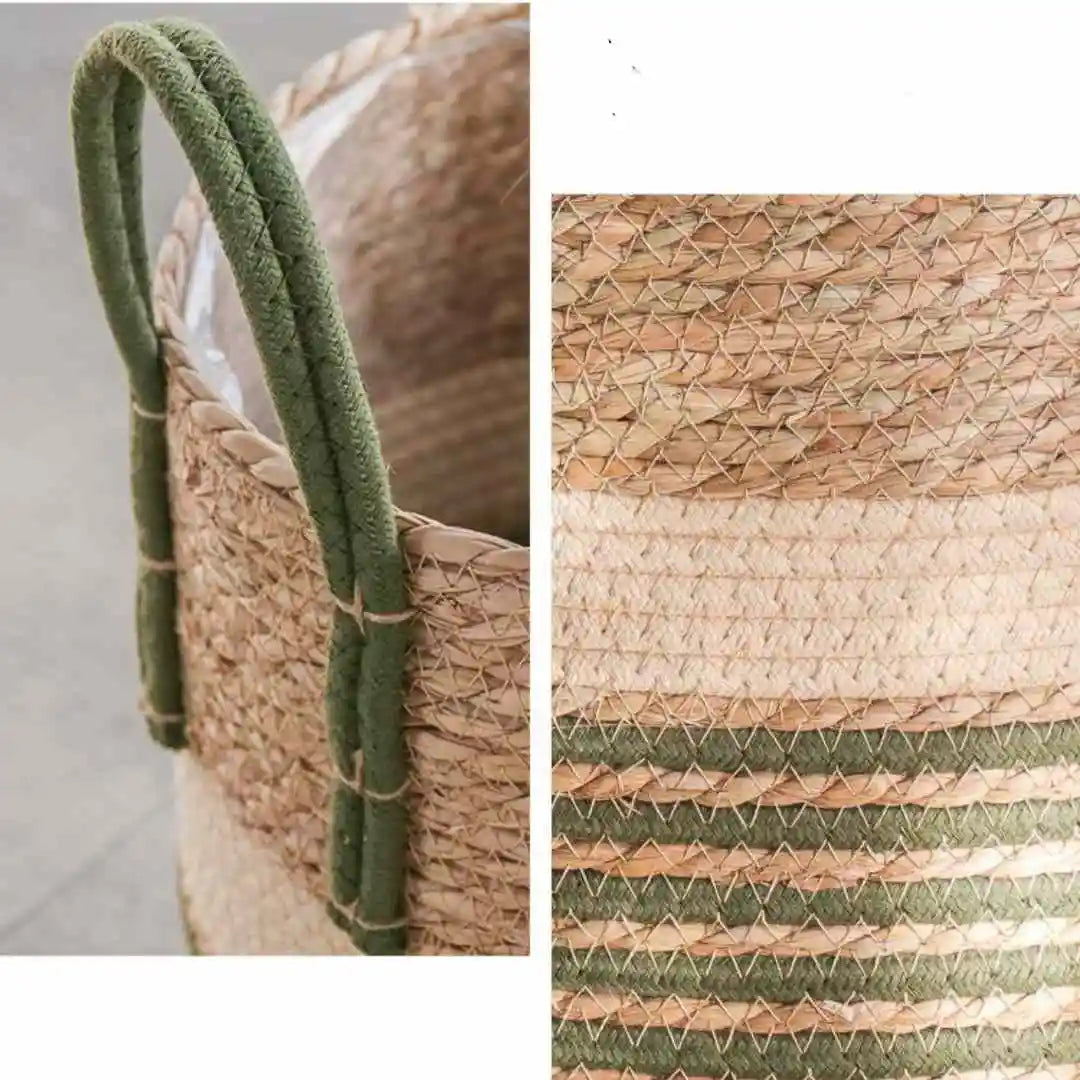 Natural Wicker Planter Basket