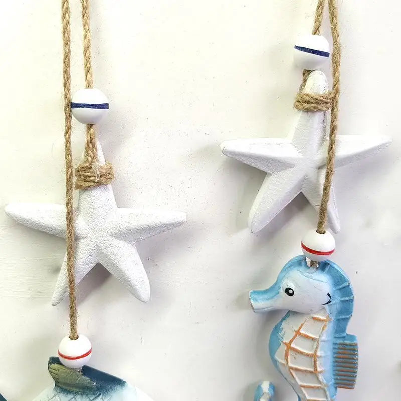 Handmade Wood Animal Wall Pendant