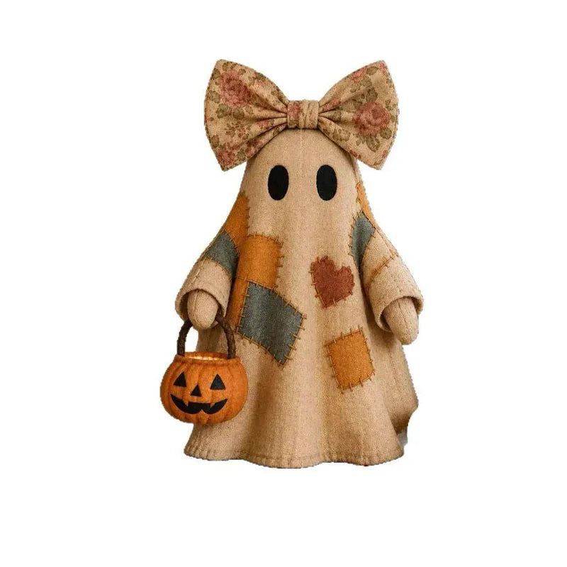 Halloween Patchwork Ghost