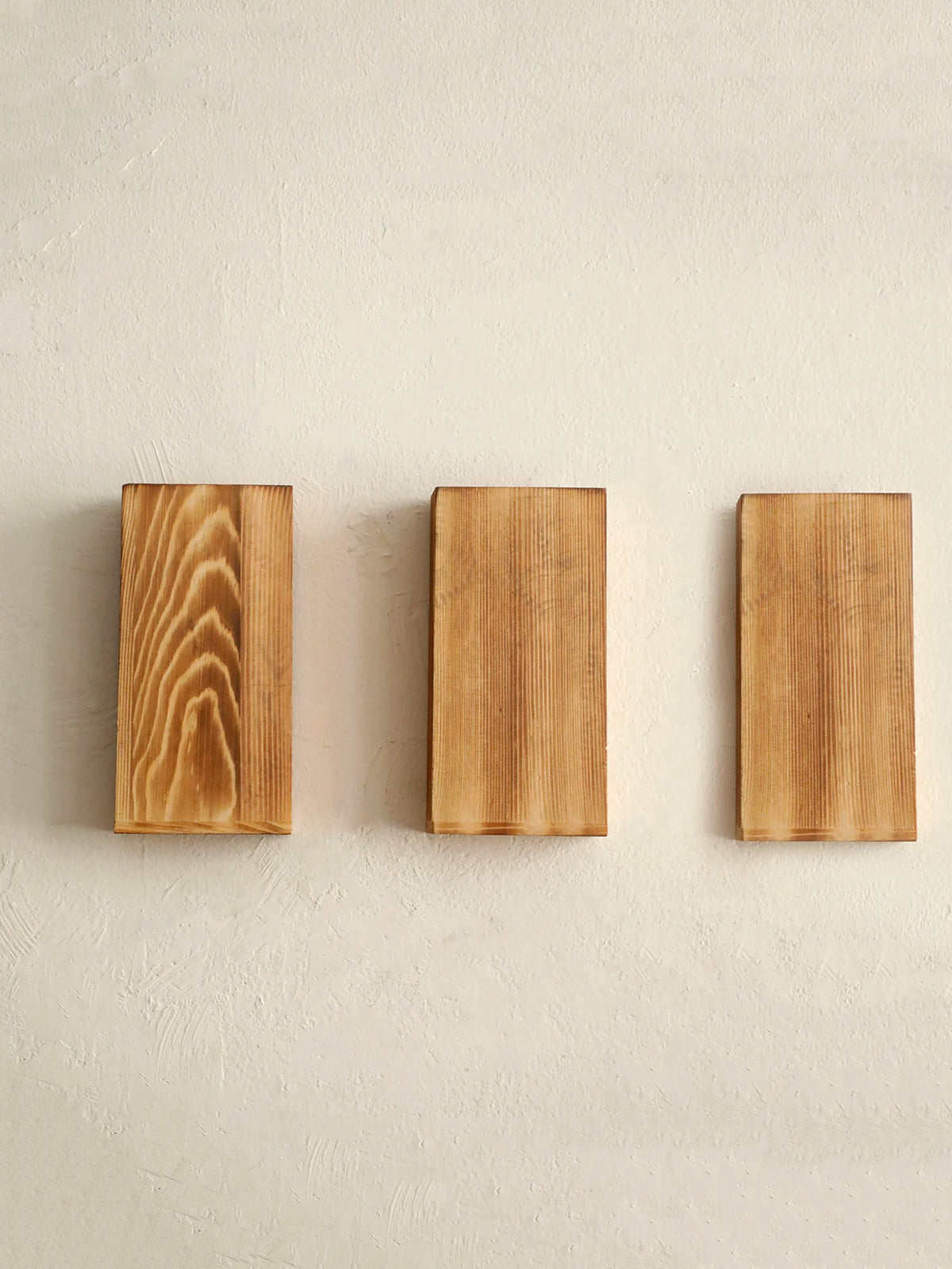 Rustic Wooden Wall-Mounted Vases | Farmhouse Flower Holders for Dried & Faux Botanicals