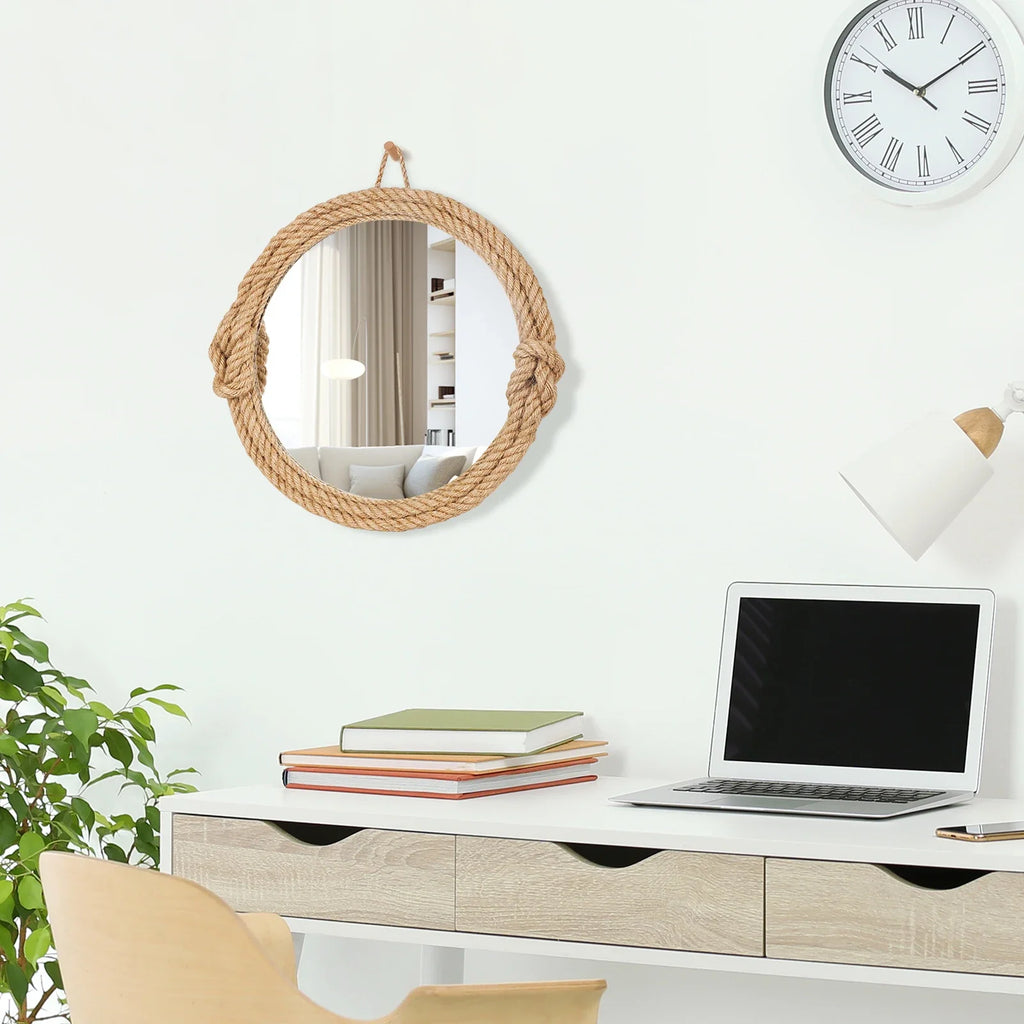 Nordic creative hanging wall mirror