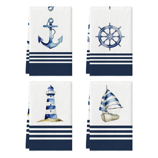 Nautical Kitchen Towel Set