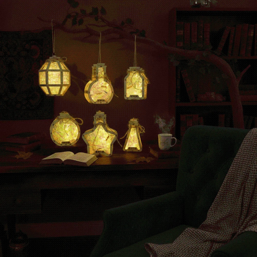 DIY Glowing Wishing Bottle  Lantern Kit