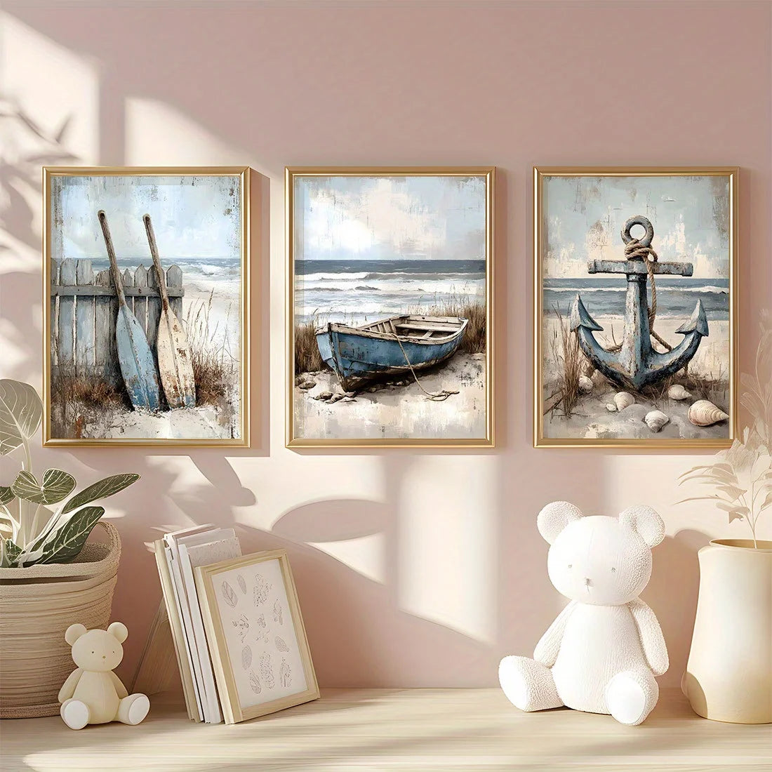 Nautical Ocean Canvas Wall Art