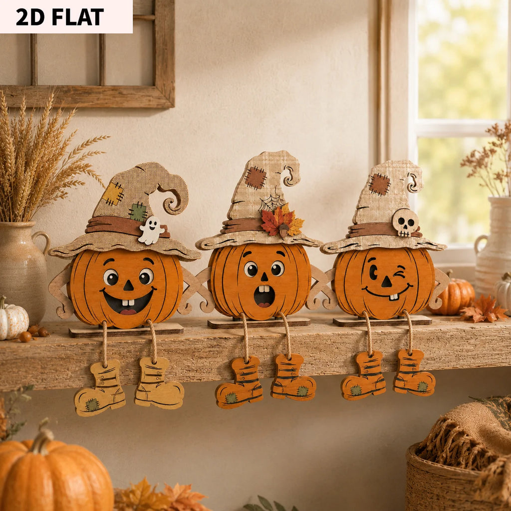Wooden Decorative Halloween/ Autumn Wooden Plaques