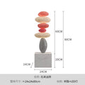 Large Creative Imitation Stone Floor Decoration