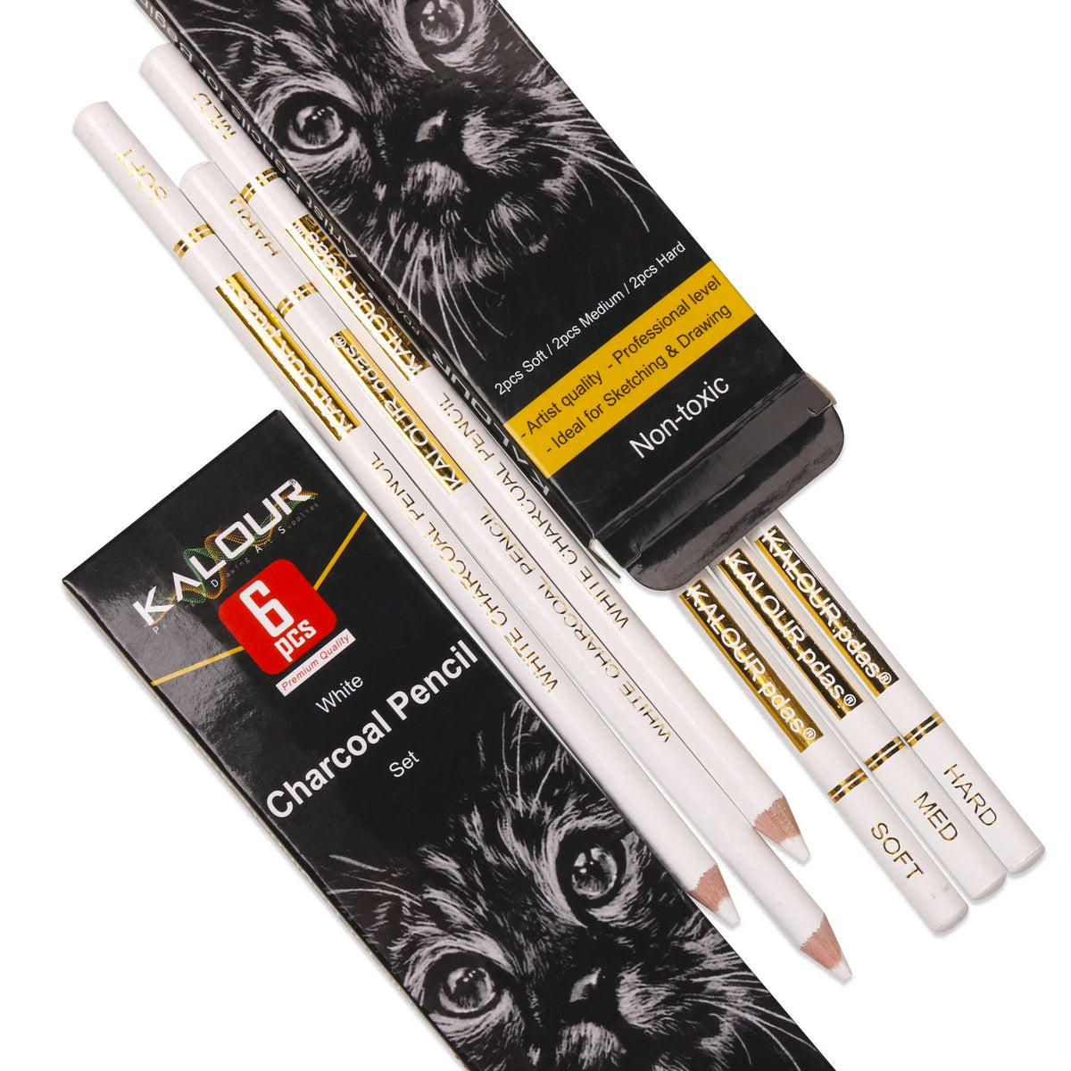 Charcoal Pencil Sketch Set