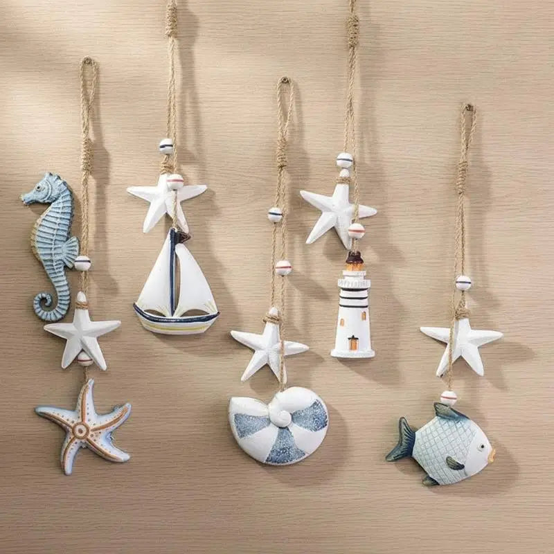 Handmade Wood Animal Wall Pendant