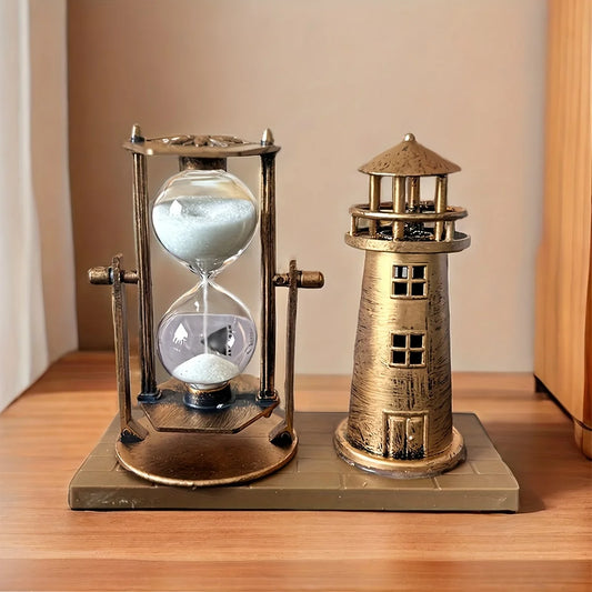 Lighthouse Hourglass Ornament