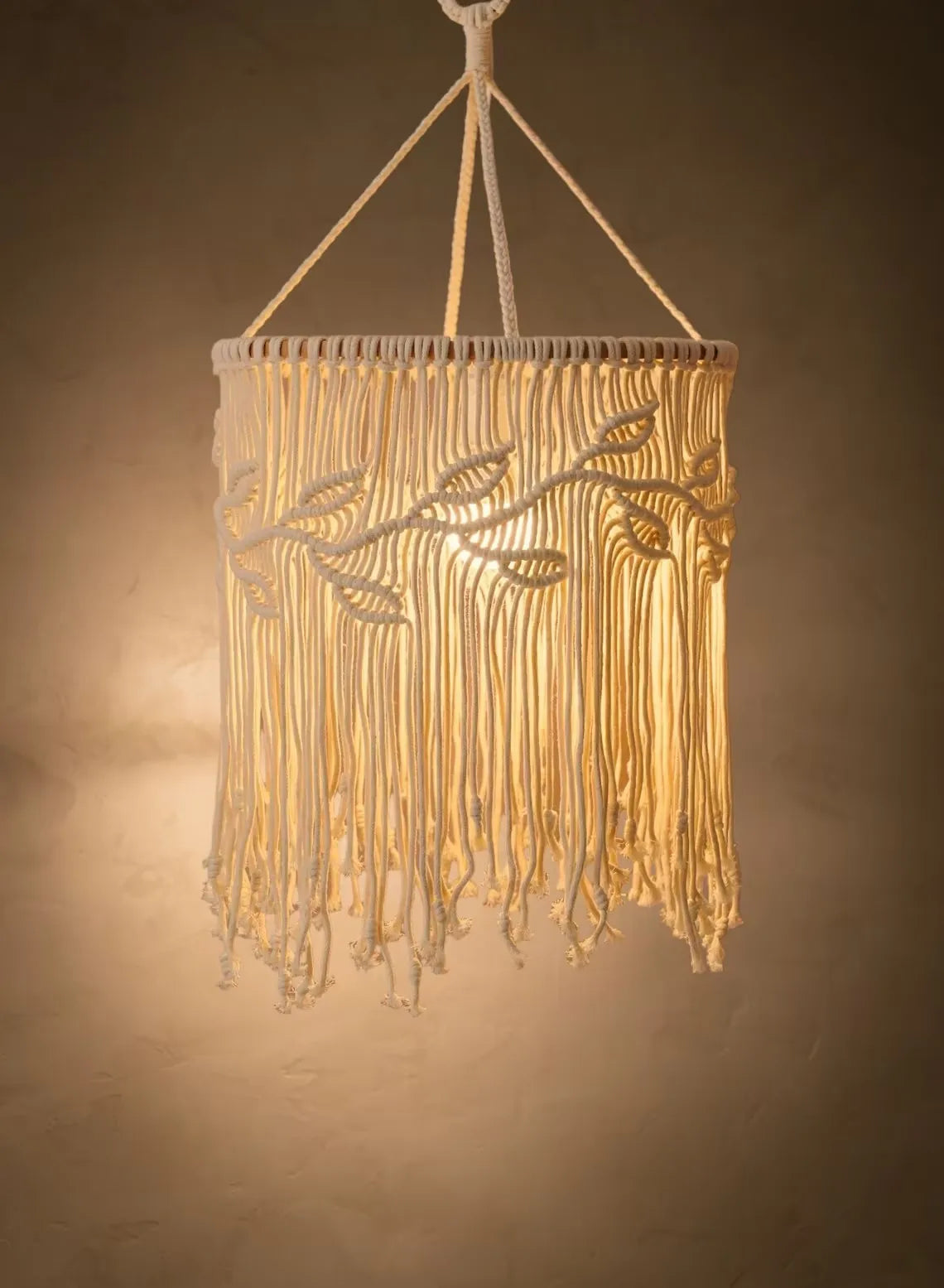 Cotton Rope Woven Lampshade