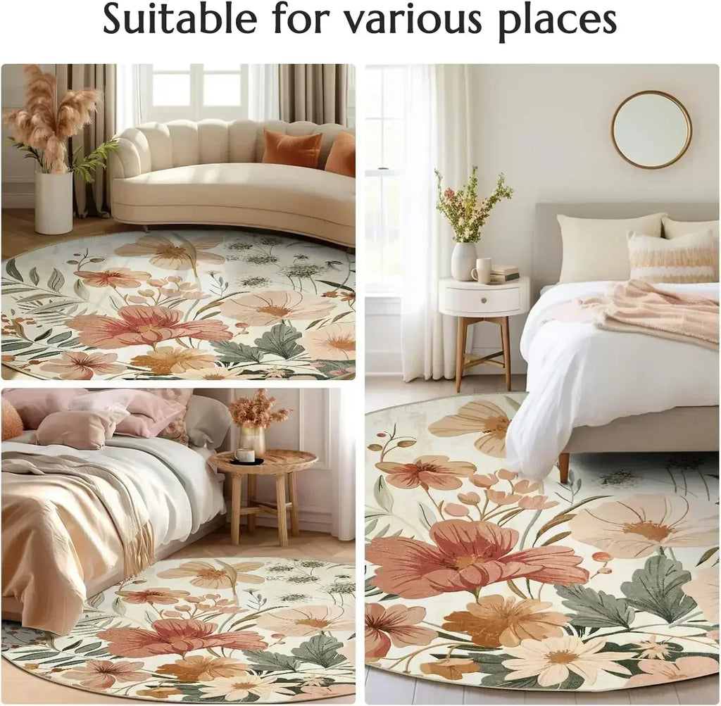 Bohemian Home Decor Floor Mat For Livingroom or Entrance