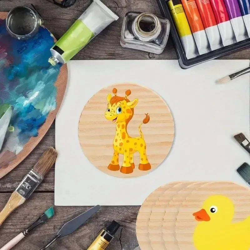 Unfinished Wood Discs for Crafts