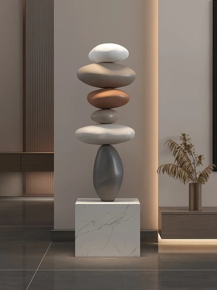 Large Creative Imitation Stone Floor Decoration