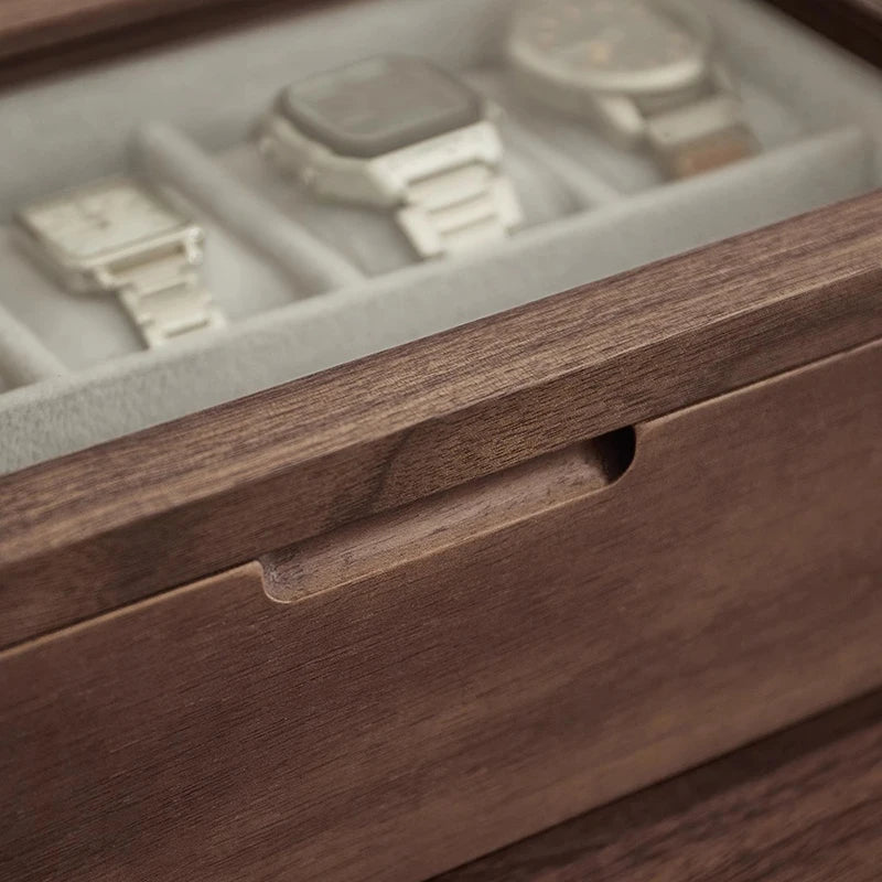 Black Walnut Watch Storage Box