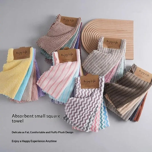 All Cotton Super Absorbent 5PCS Kitchen Cleaning Cloths