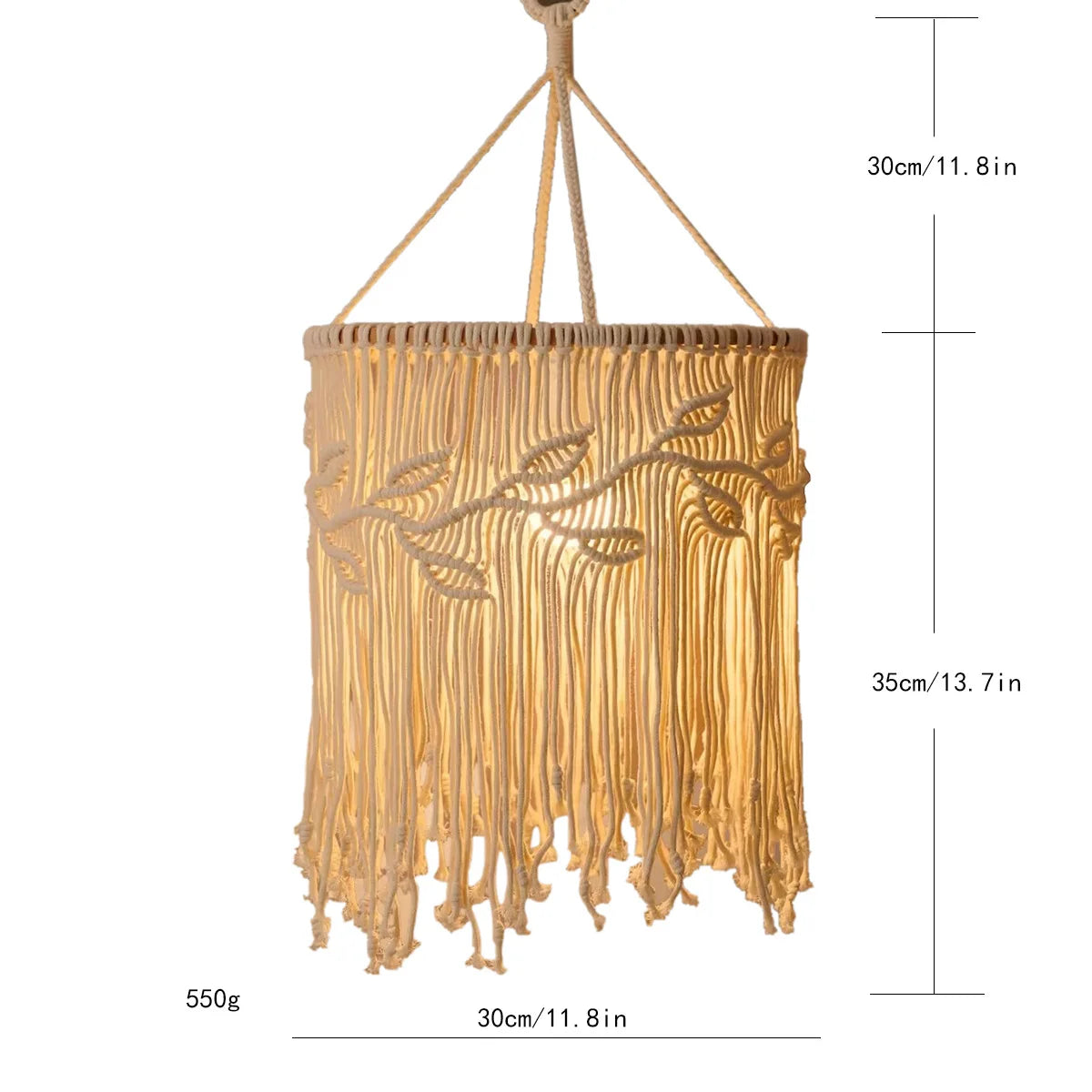 Cotton Rope Woven Lampshade