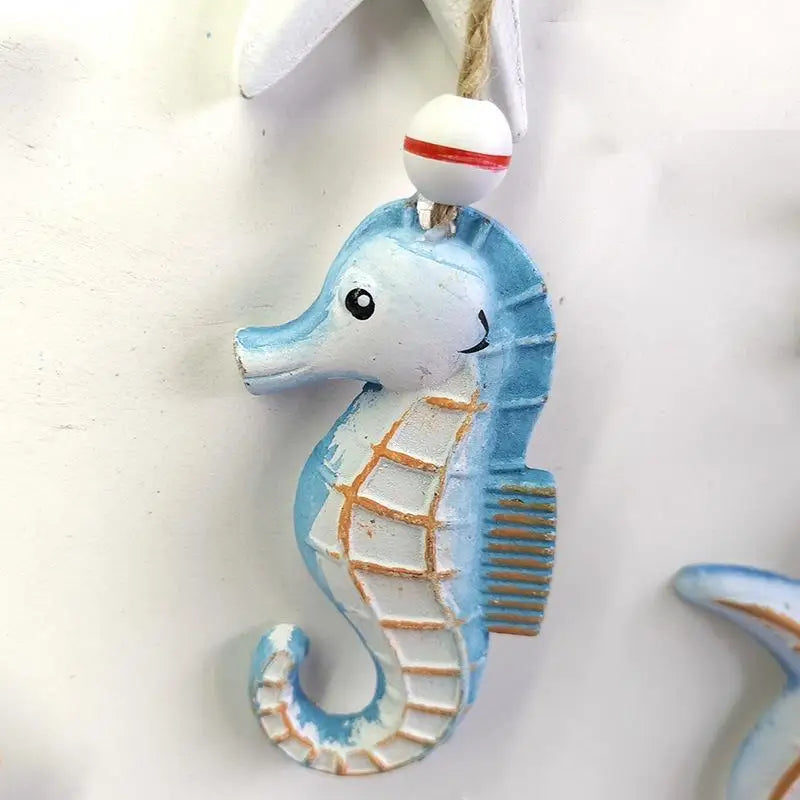 Handmade Wood Animal Wall Pendant
