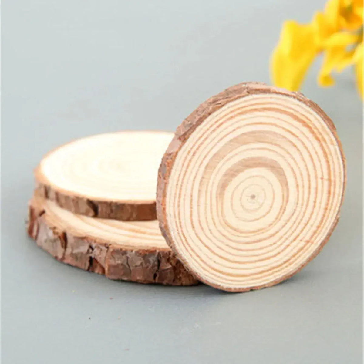 Unfinished Round Wood Slices