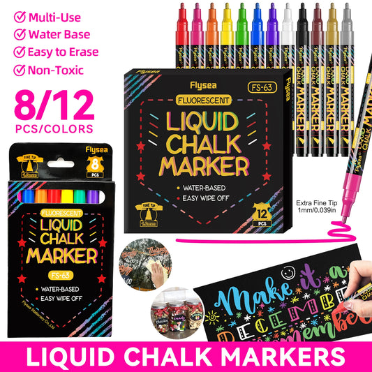 Liquid Chalk Markers Set