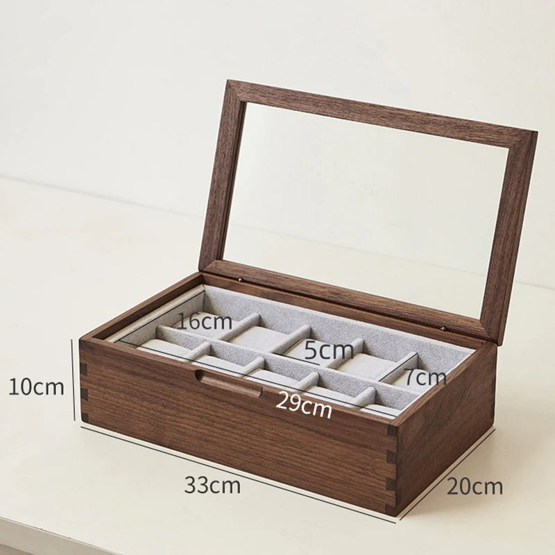 Black Walnut Watch Storage Box