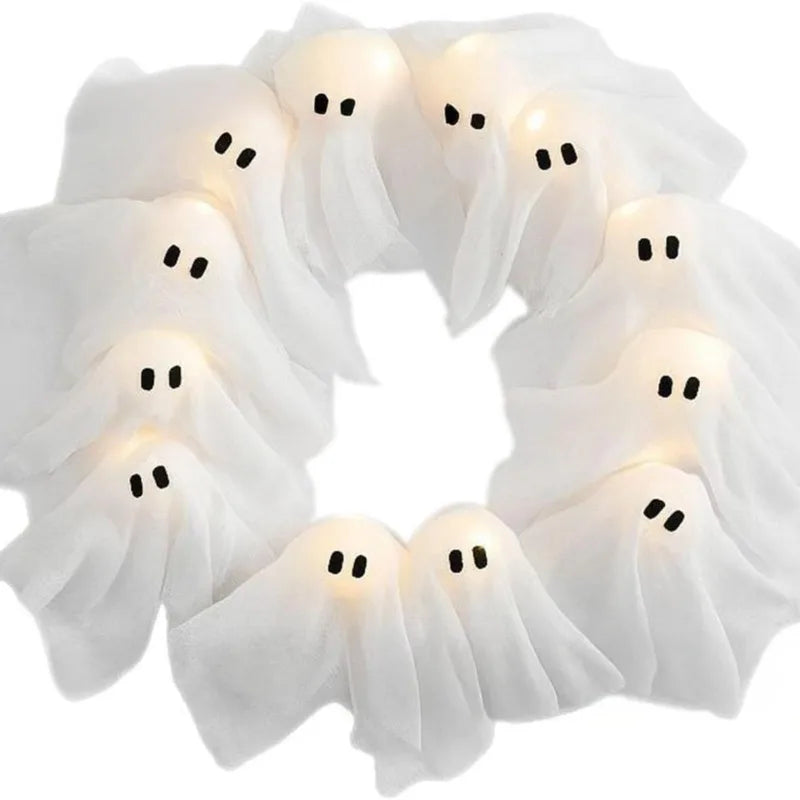 Halloween Fabric Ghost Garland