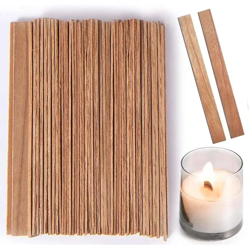 Candle Wick Kit with Holders & Labels, 60 Pieces