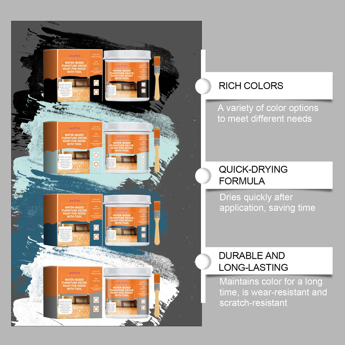 Water-Based Wood Furniture Paint