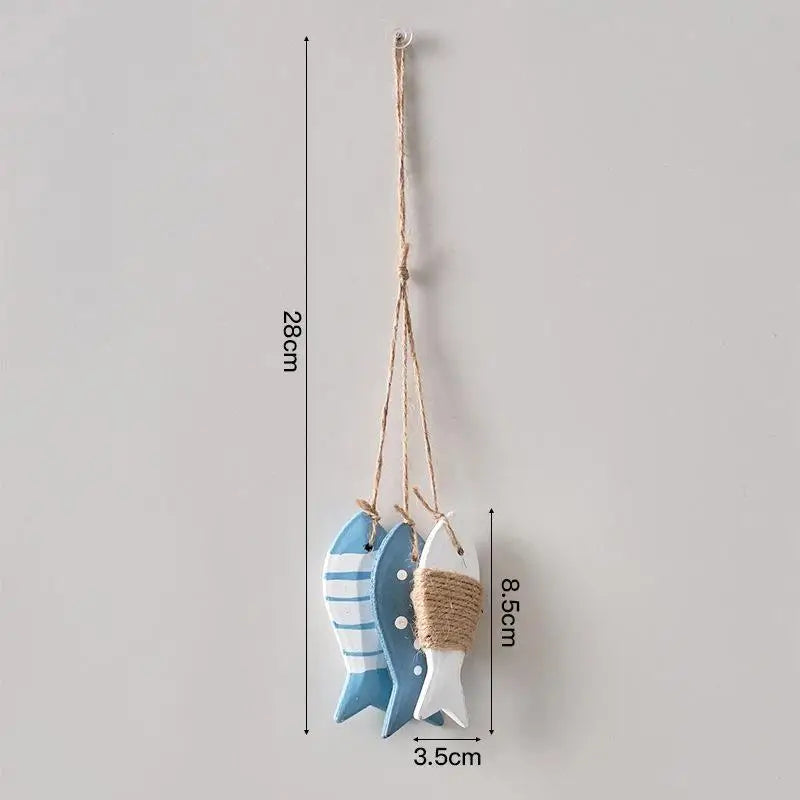 Handmade Wood Animal Wall Pendant