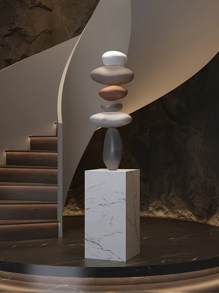 Large Creative Imitation Stone Floor Decoration