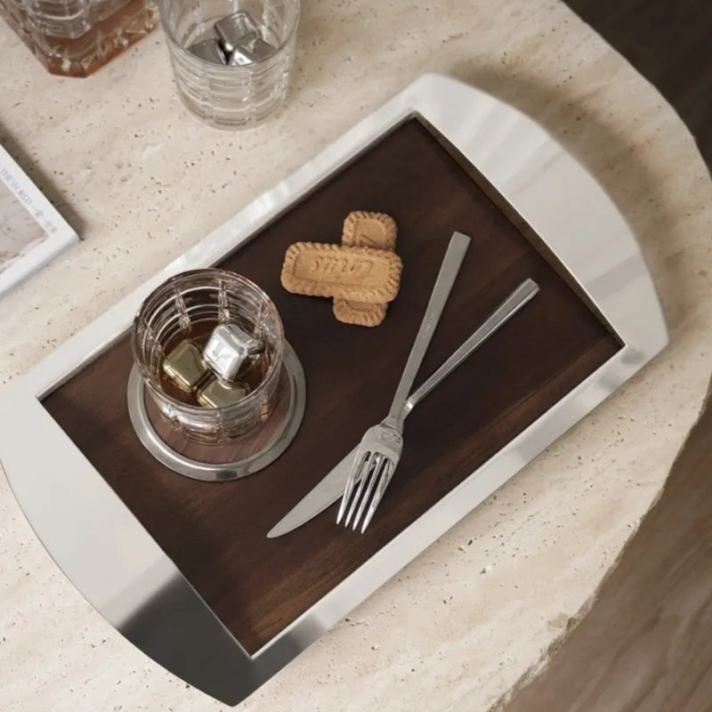 Stainless Steel Serving Tray