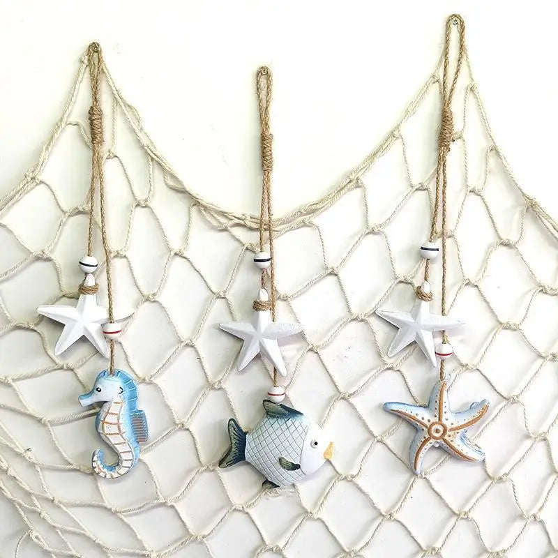 Handmade Wood Animal Wall Pendant