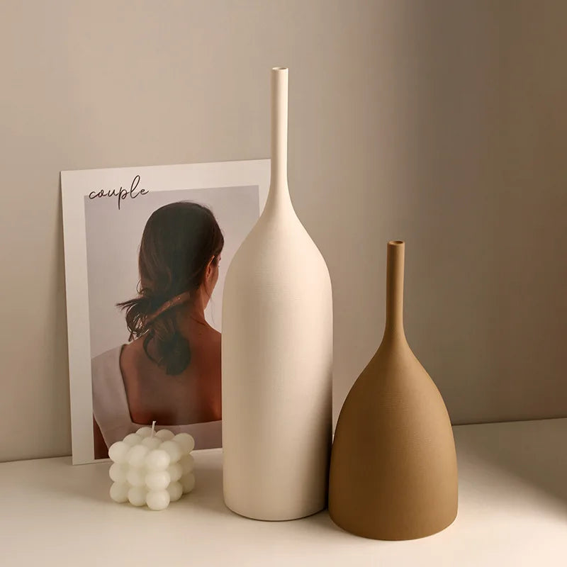 Vintage Brushed Vase