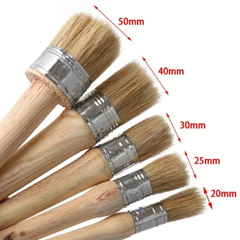 Round Bristle Paint Brush