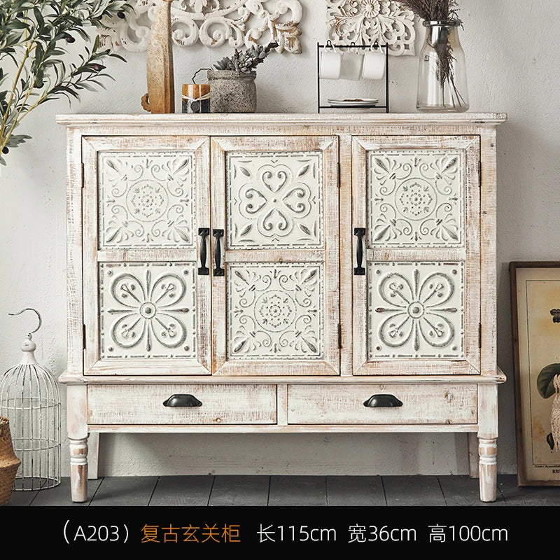 Elegant Trendy Italian Minimalist Luxury Wonen Home Display Cabinet